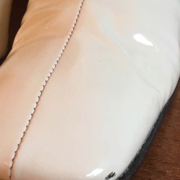 Miu Miu Prada White Patent Leather Go Go Boots Size 38.5 (US 8.5) - Picture 7 of 11